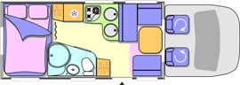 Chausson Allegro 94 Layout