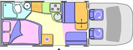 Chausson Flash 08 Layout